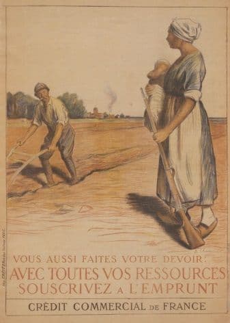 Vous aussi faites votre devoir : avec toutes vos ressources souscrivez á l'Emprunt. Crédit Commercial de France
