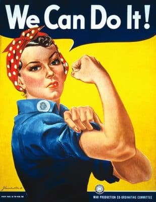 We can do it - Vintage American WW1 poster