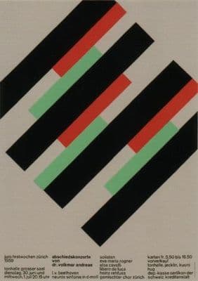 Zurich Art Exhibition poster 1959