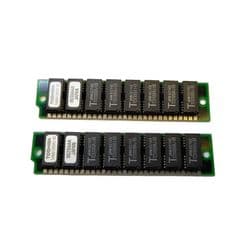 2x Toshiba Thm81000as-80 2 MB RAM Chip 30 Pin 80ns Simms