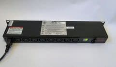 APC AP7920B NetShelter Switched Rack PDU 1U 1PH 2.3kW 230V 10A 8x C13 C14 Input