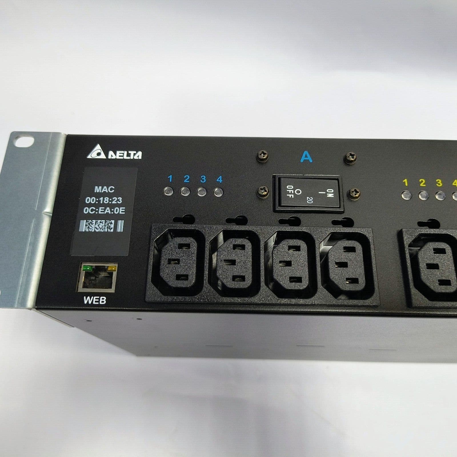Delta Electronics Power Distribution Unit PDU SF-09K/HK D 3 Phase In 1 ...