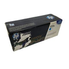 Genuine Original HP 122A Cyan LaserJet Toner Cartridge Q3961A Damage Box
