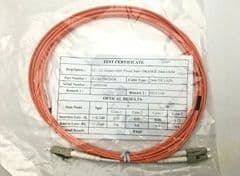 Lc-Lc Duplex OM3 P'Cordon 3mtr - Orange 2mm Lszh 3LCLCOM3DOR