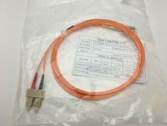 LC Sc Duplex Fiche de Connection OM3 3mtr Orange Câble Optique Fibre