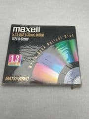 Maxell 13.3cm Wurm 130mm 1024 B / Sector 1.3 Gigabyte MA132-S0WO Optisch Disk