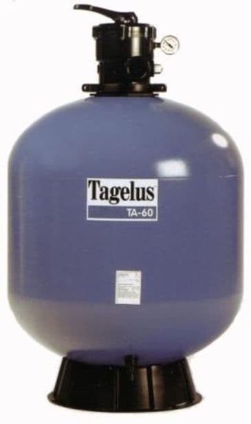 03. Tagelus and Atika Top Mount Swimming Pool Sand Filter 165 x 5 Clamp Type MPV 'O' Ring - 30"