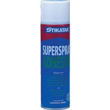 12 x Stikatak Underlay Spray Adhesive