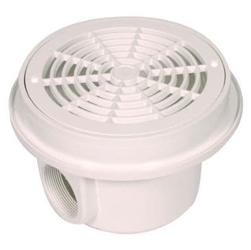 Certikin Main Drain c/w Flat Grille