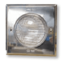 Certikin PU6 Square Light Transformation Faceplate