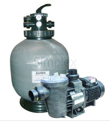 Certikin Vision Filter and Aquaspeed Pump