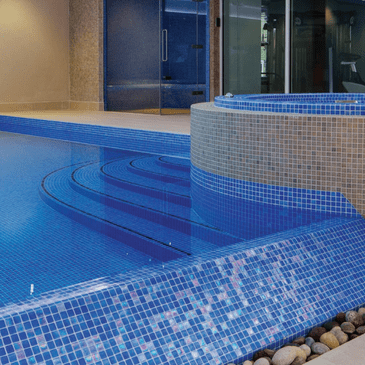 Neibla Glass Mosaic Swimming Pool Tiles