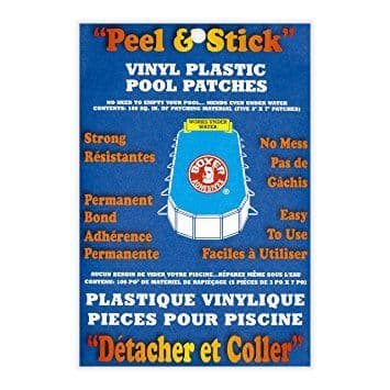 Peel and Stick Vinyl Plastic Pool Patches - Large