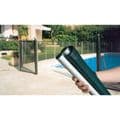 Rollaway Dark Green Fence with Concrete Fixings