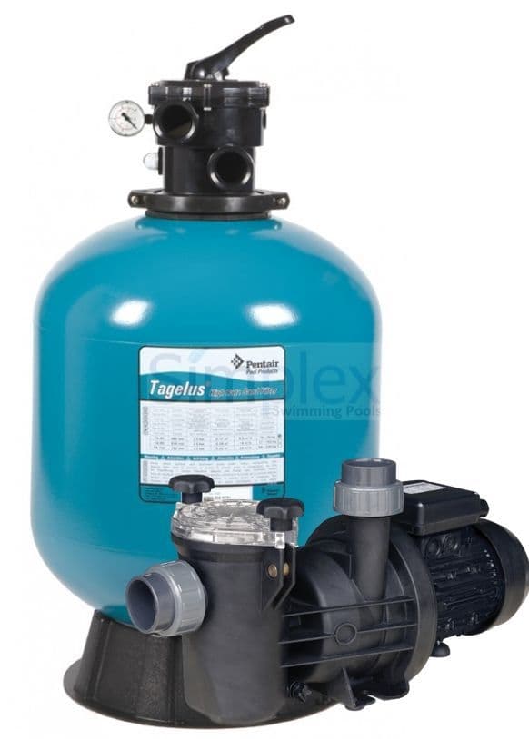 Tagelus Top Mount Filter and Swimflo Pump