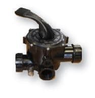 Vision & Thermoplastic Filter 1.5" Top Mount Multi Port Valve - Screw Type
