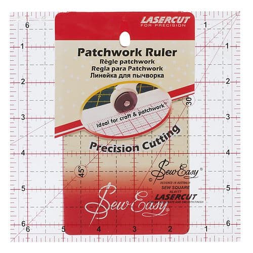 Sew Easy Patchwork Rule 6 5" x 6 5