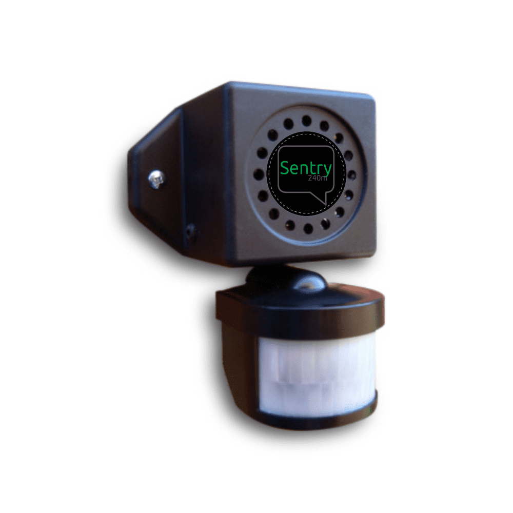 Sentry 240M talking alarm system, perimeter, driveway alarm, home security,