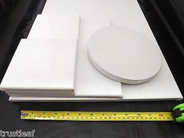 10 pack primed stretched canvas