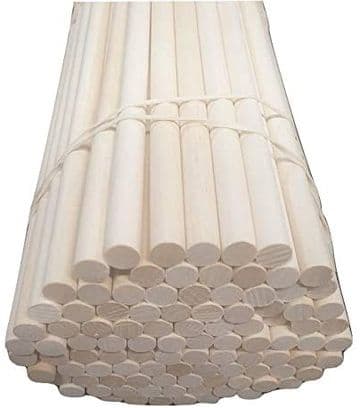 10mm x 60cm Birch Hardwood Dowels Bulk Pack of 6000