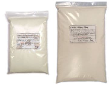 2kg Alumina Batt / Kiln wash with Kaolin (1:1)