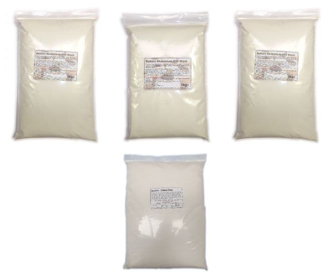 9kg Alumina Batt / Kiln wash with Kaolin (5:4)