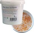 Flower Drying Silica Gel Desiccant Beads with Orange Indicator 2-4mm beads   1kg - 7kg Tubs