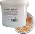 Flower Drying Silica Gel Desiccant Beads with Orange Indicator 2-4mm beads   1kg - 7kg Tubs