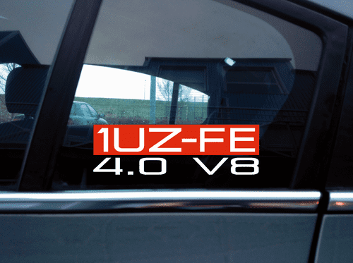 1UZ-FE engine code sticker for Lexus LS (1989-2000) | 1UZ | C118