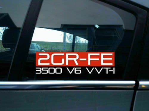 2GRFE 3500 V6 VVT-i Sticker for Toyota Avalon 2004-18 | Camry 06-17 Lexus RX C83