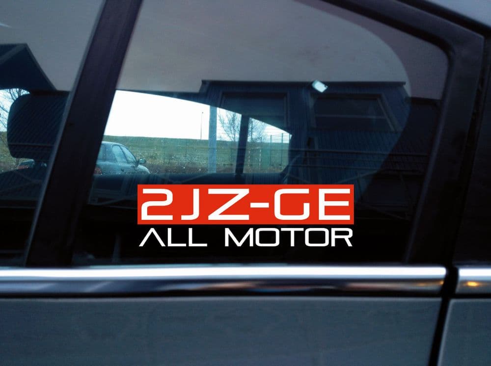 2jZGE All motor sticker - for Lexus IS300 xe10 1st gen Lexus GS300 1993 ...