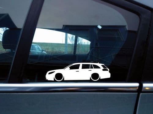 2X Lowered car stickers - for Vauxhall / Opel Insignia A Sports Tourer wagon 2008-2017 MK1 L251