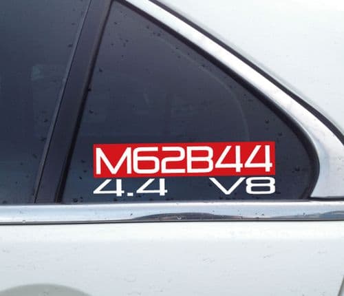 M62B44 4.4 V8 sticker for BMW (4.4L) e38 740i, il / E39 540i / e31 840ci C10
