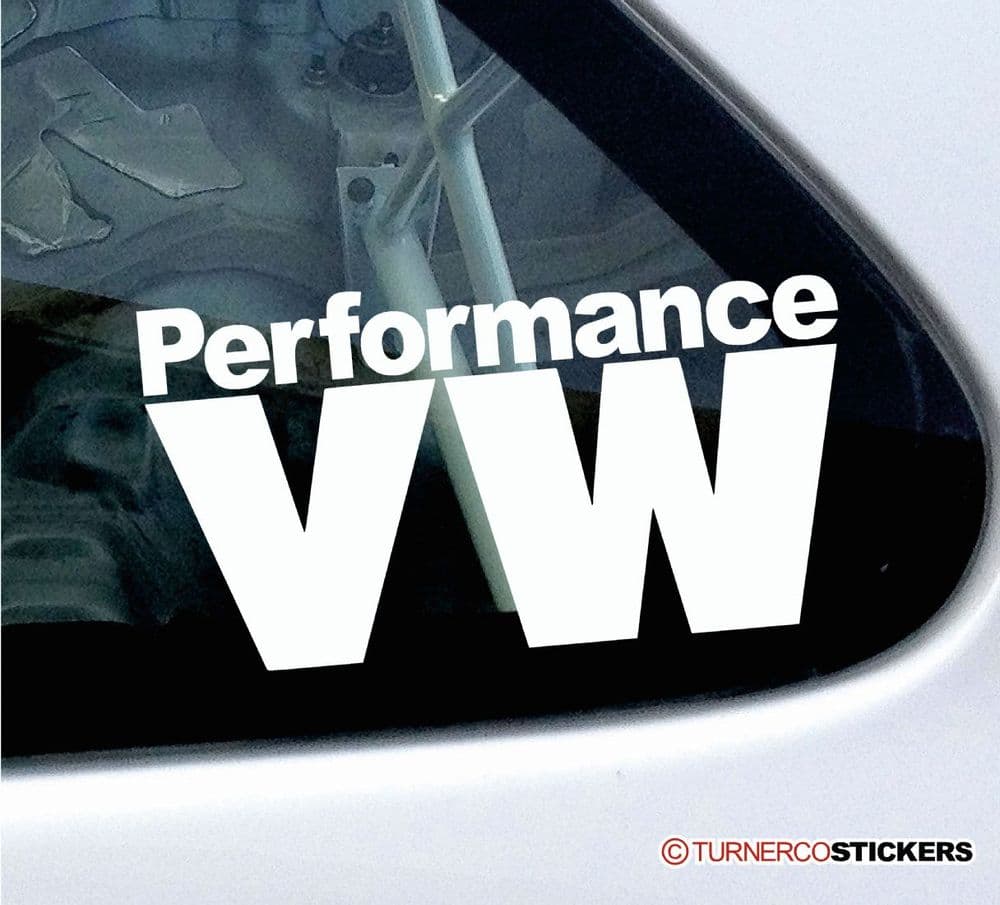 Performance VW sticker