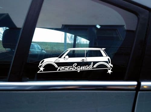R56 squad sticker aufkleber for Mini Cooper S R56 | 2nd gen, 2006-2013 Q77