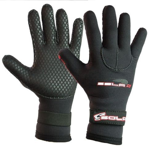 Sola 3mm Titanium Double Lined Gloves