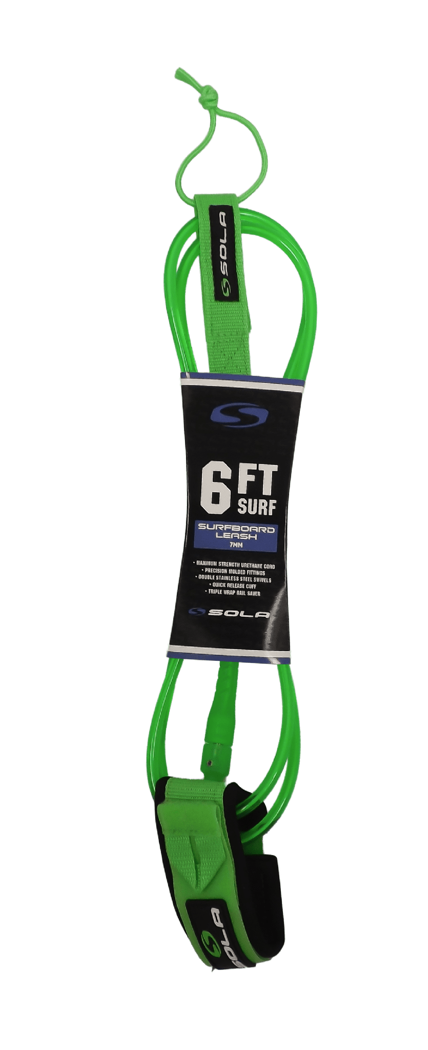 Sola 6ft 7mm Surf Leash
