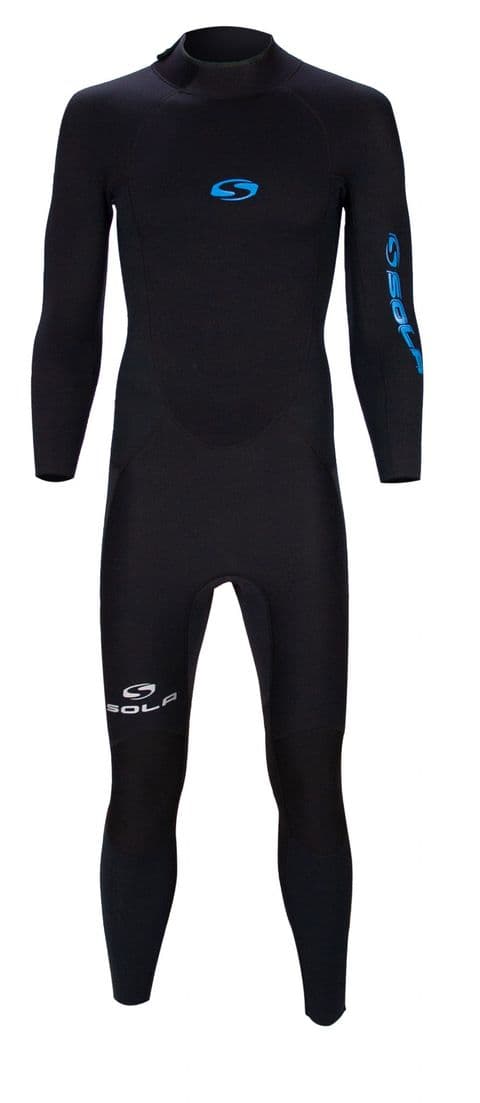 Sola Centre 3/2 Back Zip Mens Fullsuit