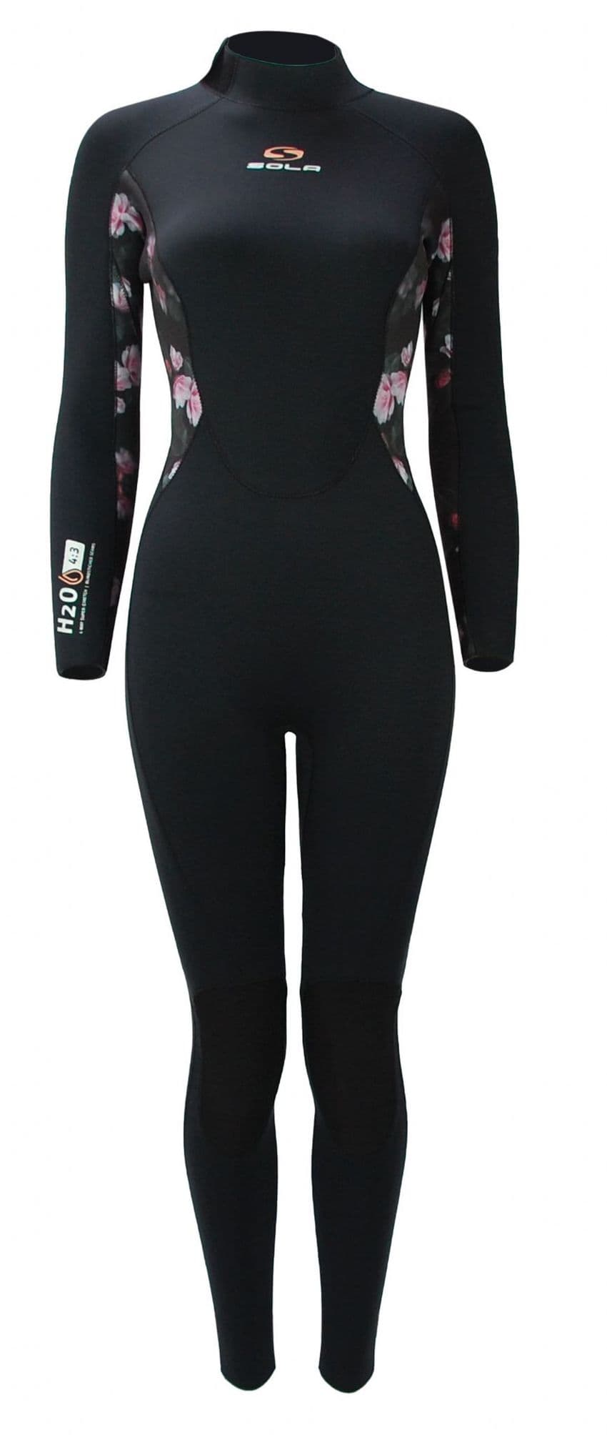 Sola H2O 4/3 Back Zip Ladies Fullsuit
