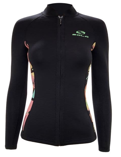 Sola Ignite 2mm Front Zip Ladies Wetsuit Jacket