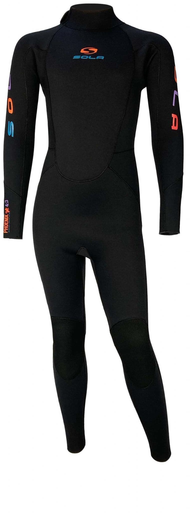 Sola Phoenix 4/3 Back Zip Youth Fullsuit