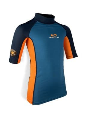 Sola S/S UV Youth Rash Vests