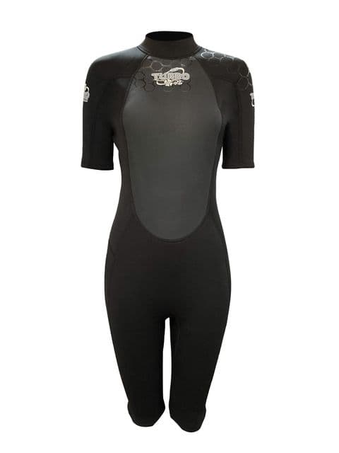 Turbo  2.5mm Back Zip Ladies Shortie