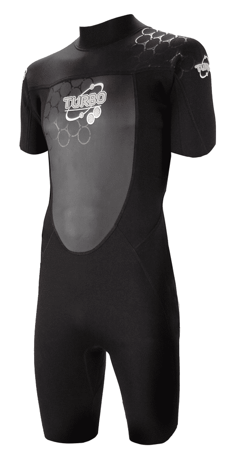 Turbo 2.5mm Back Zip Mens Shortie