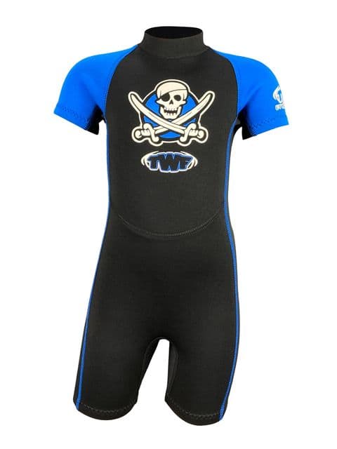 TWF Pirate 2mm Kids Summer Shortie