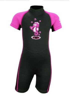 TWF Seahorse 2mm Kids Summer Shortie