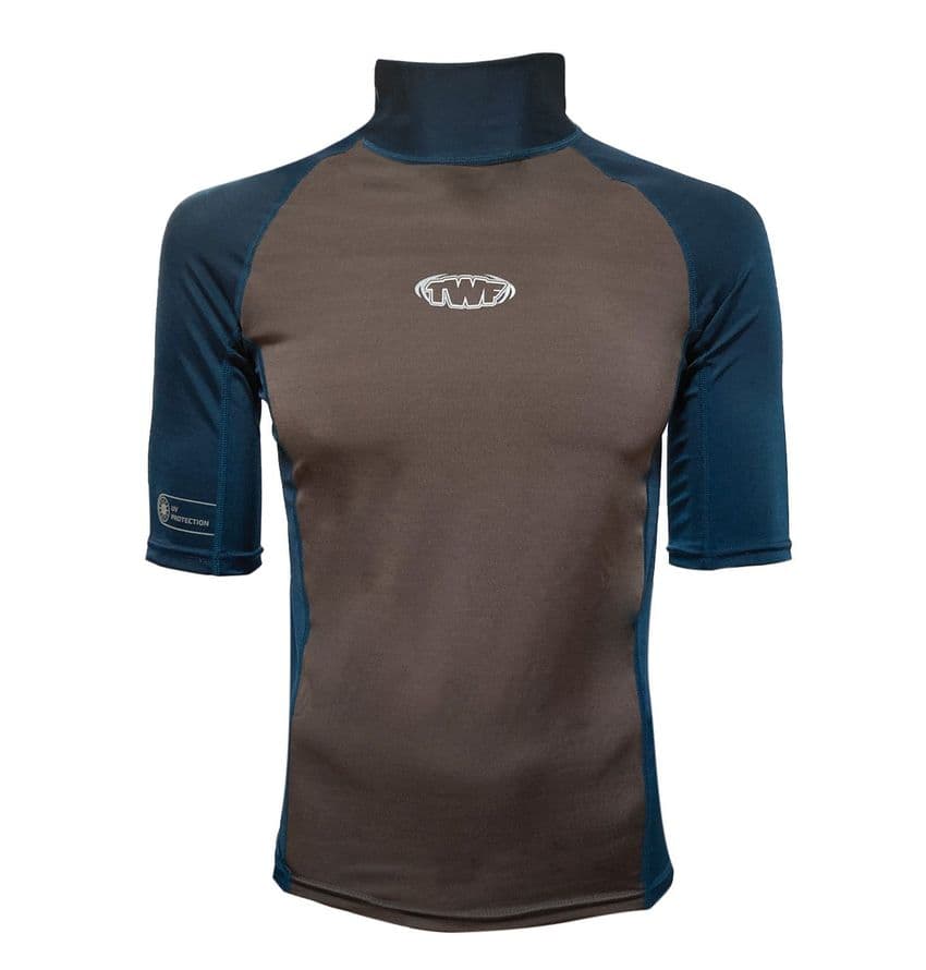 TWF Short Sleeve UV Adult Rash Vest