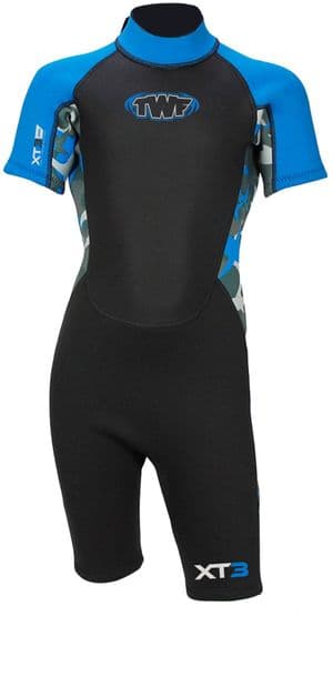 TWF XT3 3/2 Back Zip Kids Shortie