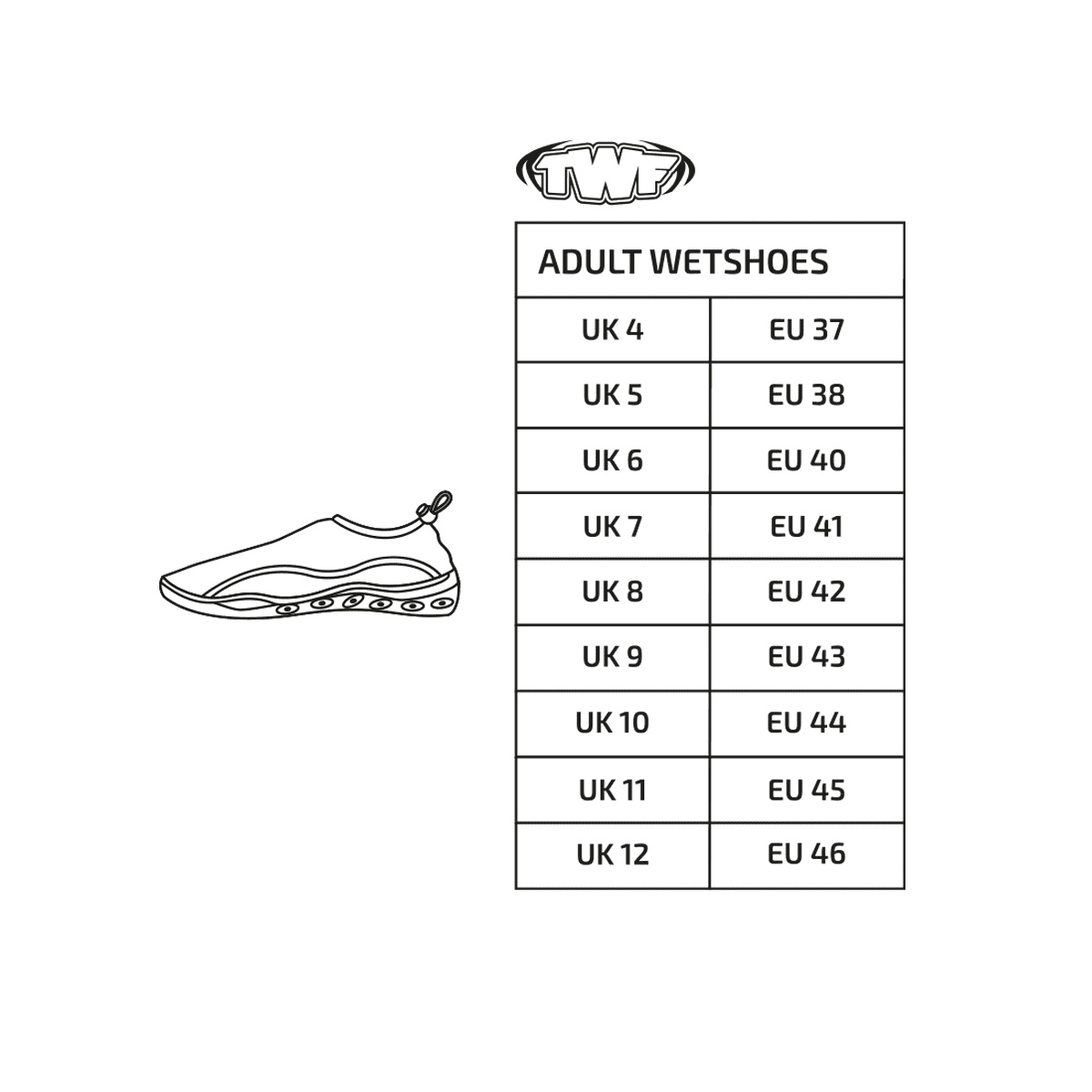 Size chart for yeezy 700 on sale