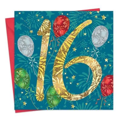 16th Birthday Card